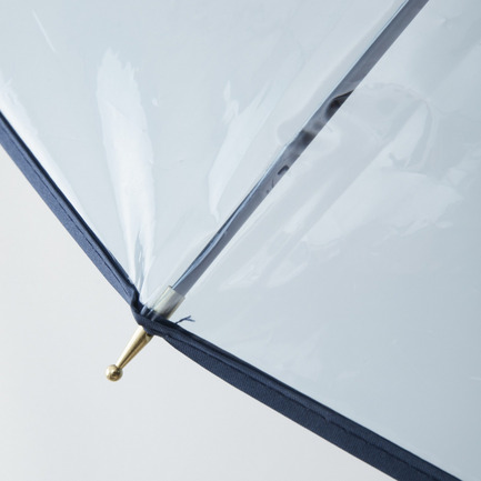 CLEAR UMBRELLA BAMBOO 詳細画像 ブルー系 2