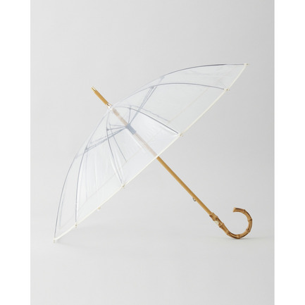 CLEAR UMBRELLA BAMBOO