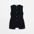 BALINA CREPE VEST 詳細画像