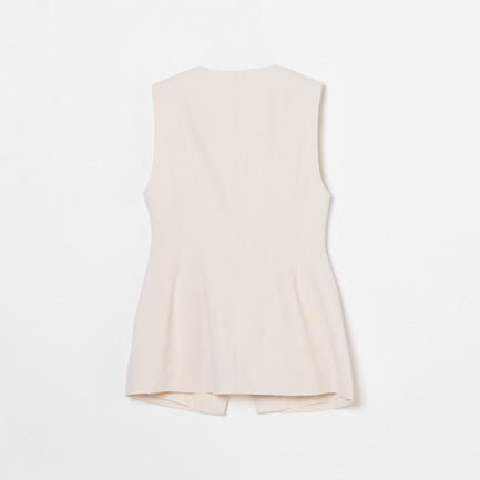 BALINA CREPE VEST 詳細画像 アイボリー 1