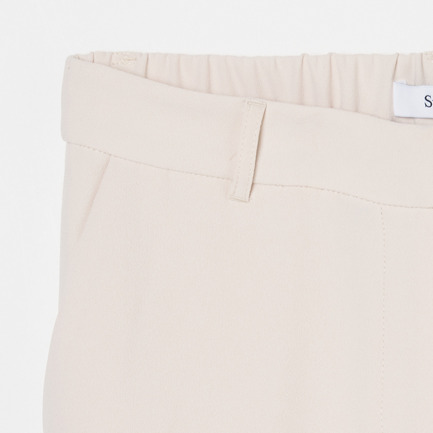 BERGIO CREPE PANTS 詳細画像 アイボリー 3