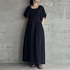 SMOCKING CHECK DRESS 詳細画像