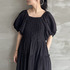 SMOCKING CHECK DRESS 詳細画像