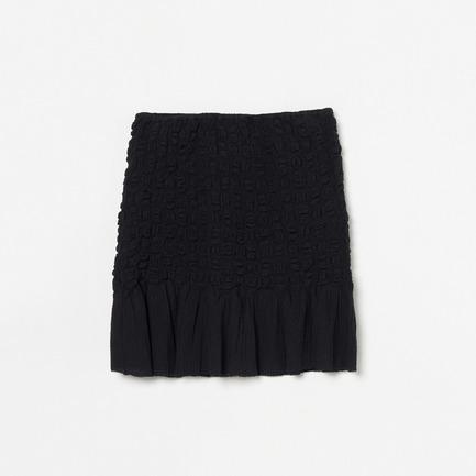 SMOCKING CHECK BEA TOP 詳細画像 ブラック 1