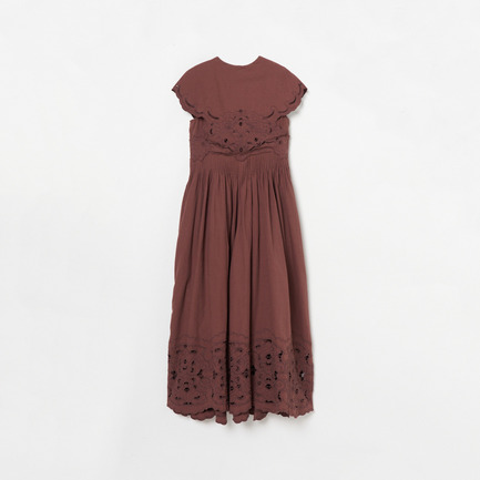 CUTWORK LACE EMBROIDERY A/O 詳細画像 ブラウン 1