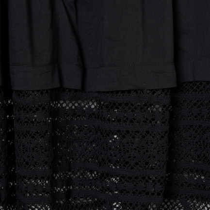 LACE TUNIC BLOUSE 詳細画像 ブラック 5