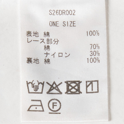 LACE DRESS 詳細画像 ブラック 6