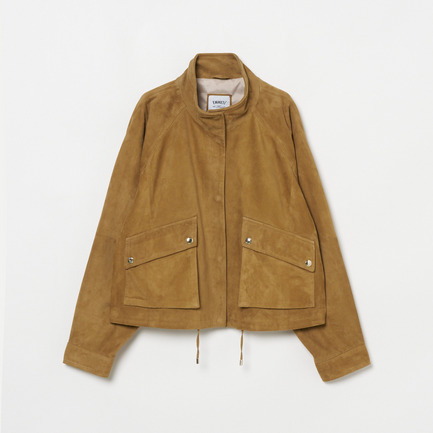 LAMB SKIN SUEDE BLOUSON
