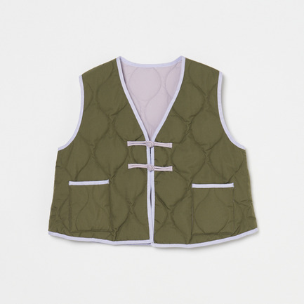 BLOUSON WITH QUILTED VEST 詳細画像 カーキ 10