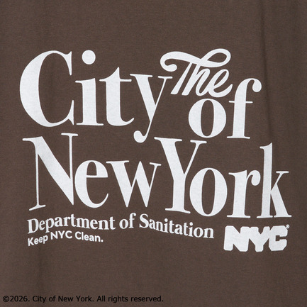 NYC T-Shirts 詳細画像 ブラウン 5