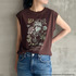 LIFE PC / FLOWER SLEEVELESS TEE 詳細画像