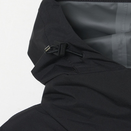 HOODED LONG COAT 詳細画像 ブラック 5