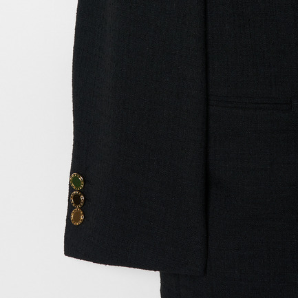 DOUBLE JK SUMMER TWEED 詳細画像 ブラック 3