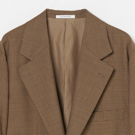 BIG JK SINGLE GUNCLUB CHECK 詳細画像 ダークブラウン 2