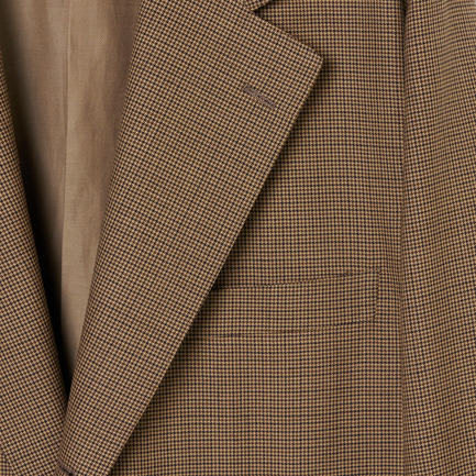 BIG JK SINGLE GUNCLUB CHECK 詳細画像 ダークブラウン 5