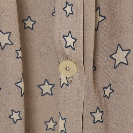 STARDUST ITALIAN PRINT BLOUSE 詳細画像 ベージュ 4