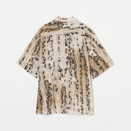 LEOPARD OPEN COLLAR SHIRT 詳細画像 ベージュ 1