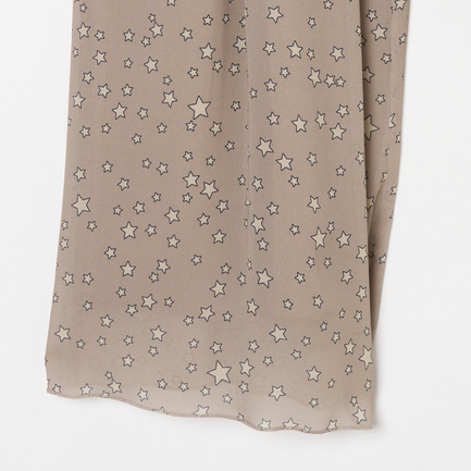 STARDUST PRINT BIG TROUSSERS 詳細画像 ベージュ 4