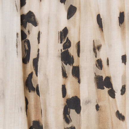 LEOPARD PRINT TIRED SKIRT 詳細画像 ベージュ 5