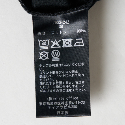 SERGE & DOG TSH 詳細画像 ブラック 7