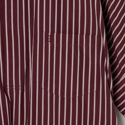 TENT SHIRT DRESS 詳細画像 ボルドー 5