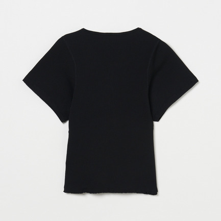 Superior Pima Cotton HENRY SHORT SLEEVE 詳細画像 ブラック 2