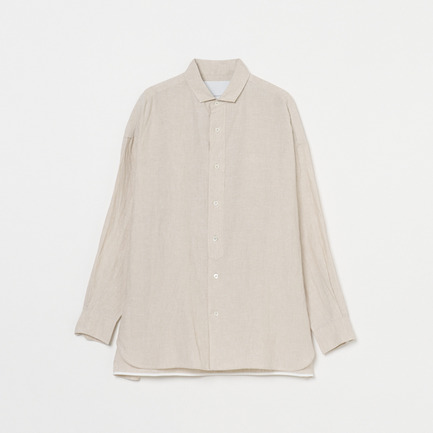 LINEN SQ BIG SHIRTS 詳細画像 ベージュ 1