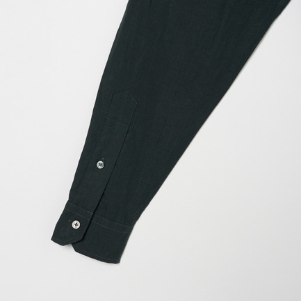 LINEN SQ BIG SHIRTS 詳細画像 カーキ 4