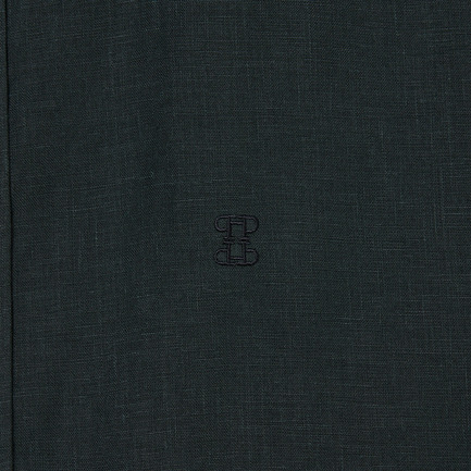 LINEN SQ BIG SHIRTS 詳細画像 カーキ 7