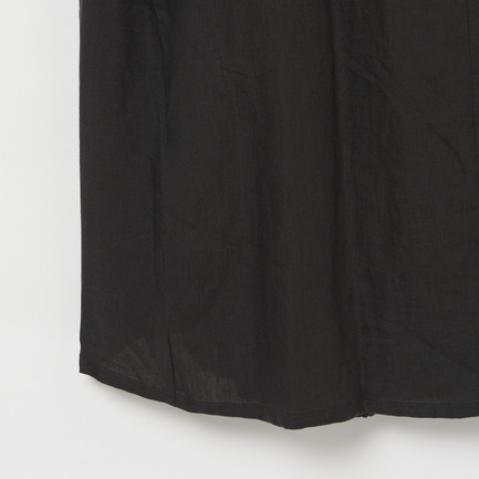 LINEN FRENCH SLEEVE DRESS 詳細画像 ブラウン 5