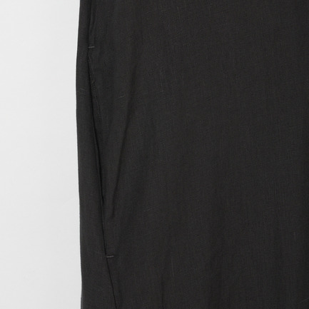 LINEN FRENCH SLEEVE DRESS 詳細画像 ブラウン 6