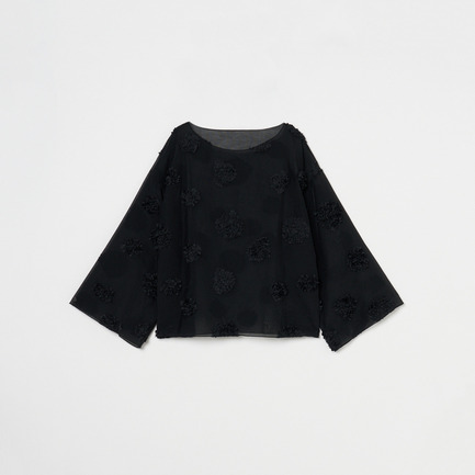 FLOWER DOT T-BLOUSE