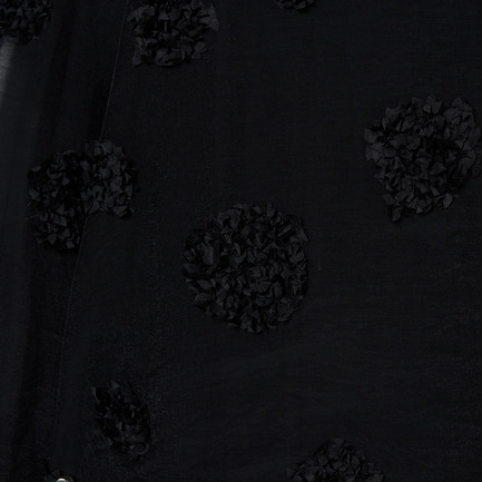 FLOWER DOT CIRCULAR SKIRT 詳細画像 ブラック 6