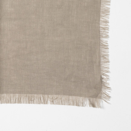 ORGANIC DRY LINEN SCARF 詳細画像 ベージュ 1