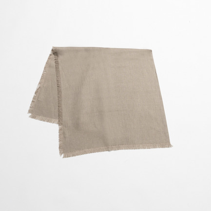 ORGANIC DRY LINEN SCARF 詳細画像 ベージュ 4