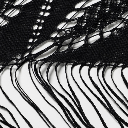 TRIANGLE LACE STOLE 詳細画像 ブラック 3