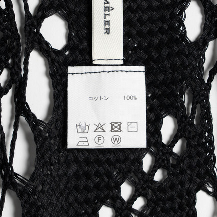 TRIANGLE LACE STOLE 詳細画像 ブラック 6