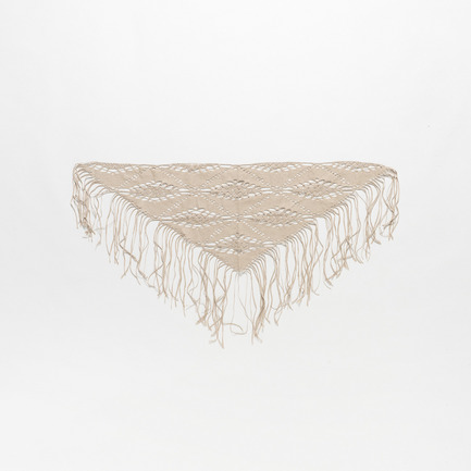 TRIANGLE LACE STOLE 詳細画像 ベージュ 1