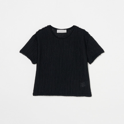 TIERED RASCHEL LACE S/S 詳細画像 ブラック 1