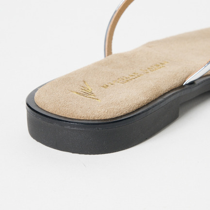 METAL PARTS FLAT SANDAL 詳細画像 グレー 8