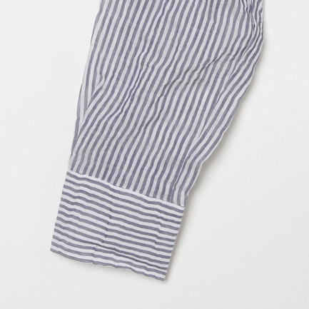 Shirring swell shirt 詳細画像 ブルー系 3