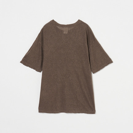 LINEN T-SHIRT 詳細画像 キャメル 2
