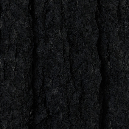 CRUSHED LACE GATHER SKIRT 詳細画像 ブラック 5