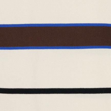 PIQUE BORDER ASYM TEE 詳細画像 アイボリー 6