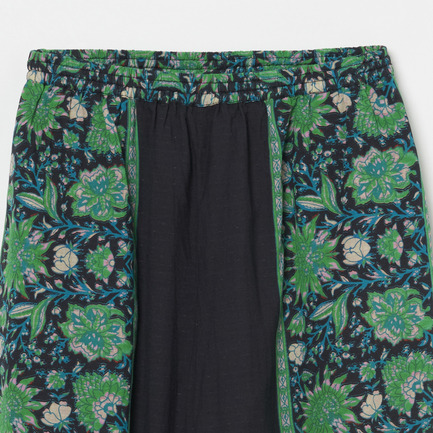 BORDER PRINT PANTS 詳細画像 ブラック 2