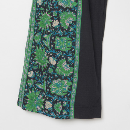BORDER PRINT PANTS 詳細画像 ブラック 4