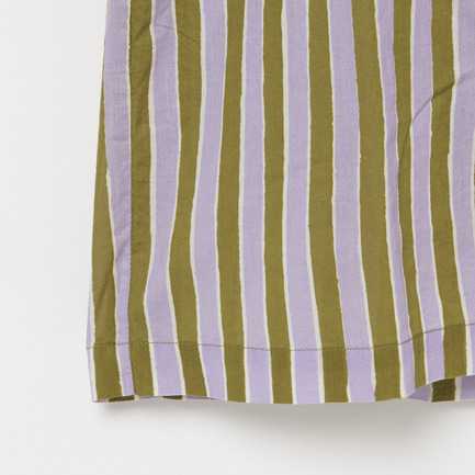 COTTON WAVE STRIPE KAFTAN 詳細画像 カーキ 4