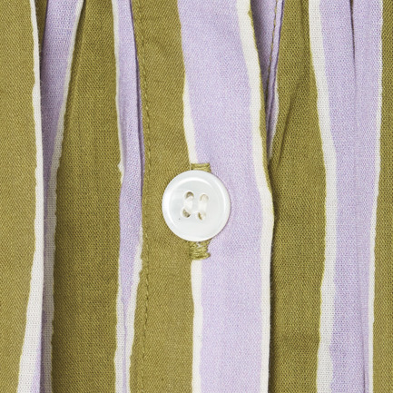 COTTON WAVE STRIPE KAFTAN 詳細画像 カーキ 5