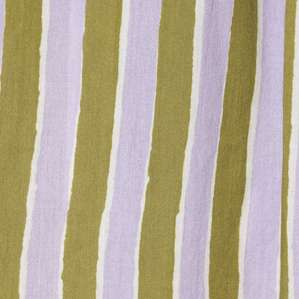 COTTON WAVE STRIPE KAFTAN 詳細画像 カーキ 6