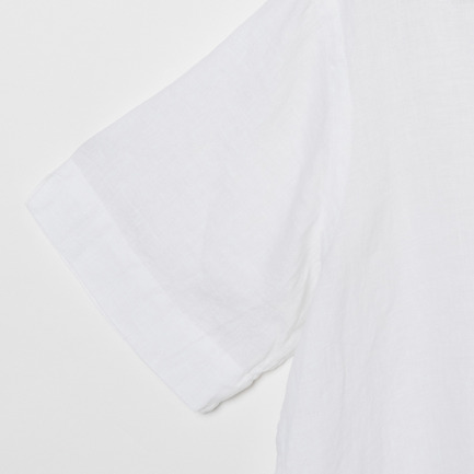 LINEN CAMP SHIRT 詳細画像 オフホワイト 4